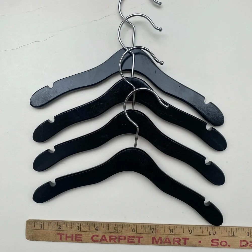 Four Juicy Couture Wooden HANGERS